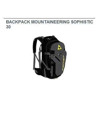 FISCHER MOUNTAINEERING BACKPACK NEGRA 30L
