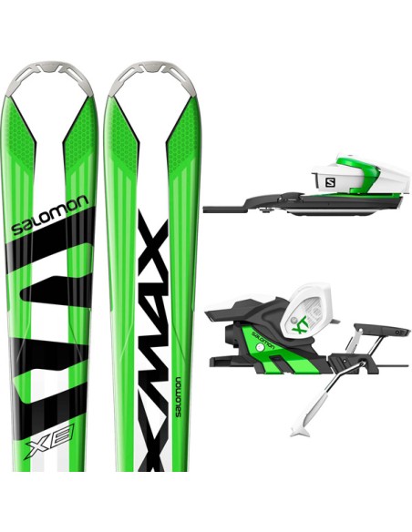 PACK ESQUI M X-MAX X8 + M XT10 C90 WH/GR