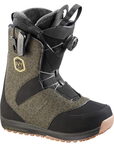 BOTAS SNOW IVY BOA SJ LEOPARD BK/LEOP/B