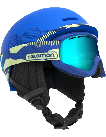 SALOMON CASCO GROM POP BLUE MAT