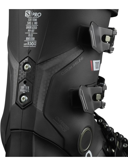 BOTAS ALPINAS S/PRO 100 BLACK/Belluga/Re