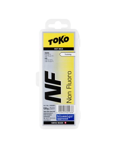 CERA TOKO NF HOT WAX YELLOW 120G