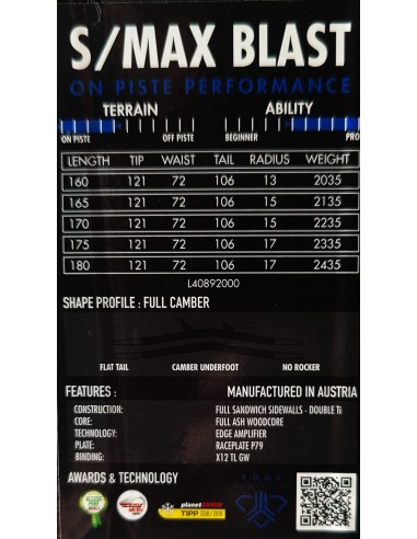 SALOMON S/MAX BLAST + X12 TL GW BLACK SALOMON S/MAX BLAST + X12 TL GW BLACK