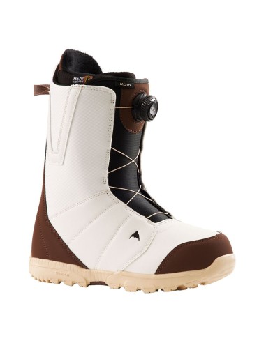 BURTON MOTO BOA WHITE BROWN