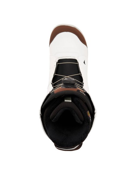 BURTON MOTO BOA WHITE BROWN