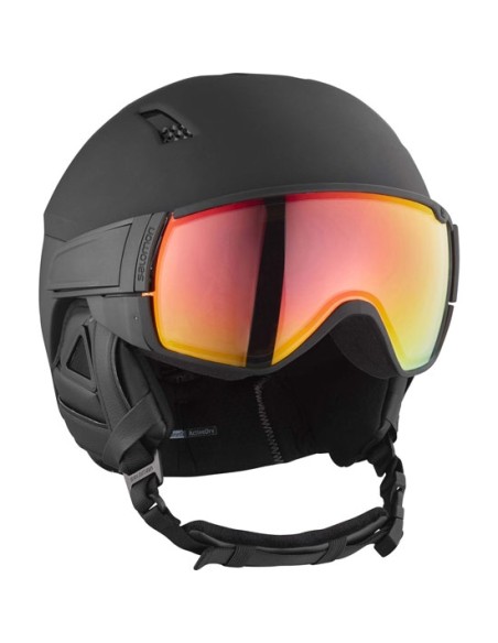 SALOMON  DRIVER BLACK RED ACCENT SOLAR