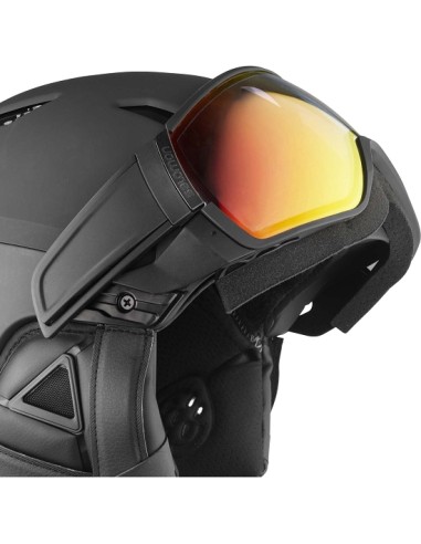 SALOMON  DRIVER BLACK RED ACCENT SOLAR