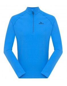 GRIFONE ARGUALAS 1/2 ZIP T SHIT SPECTRUM BLUE