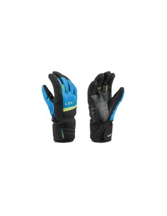 LEKI MAX JR BLACK ROYAL LIME
