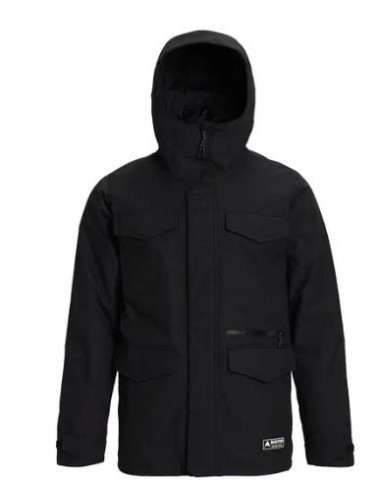 M COVERT JKT TRUE BLACK