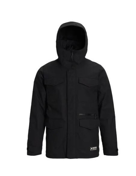 M COVERT JKT TRUE BLACK