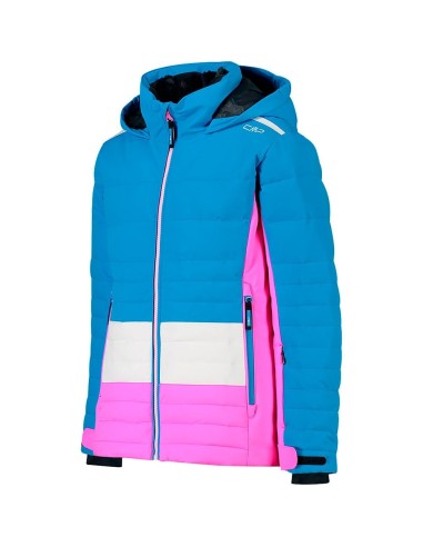 KID G JACKET FIX HOOD TURCHESE