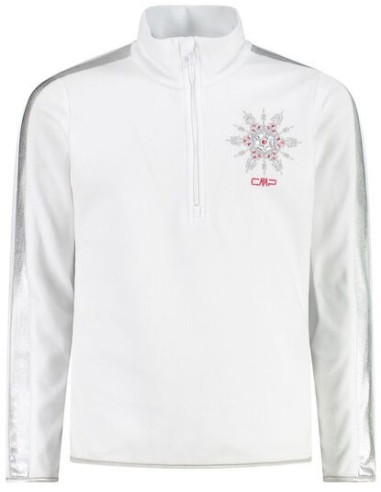 CMP KID G SWEAT WHITE