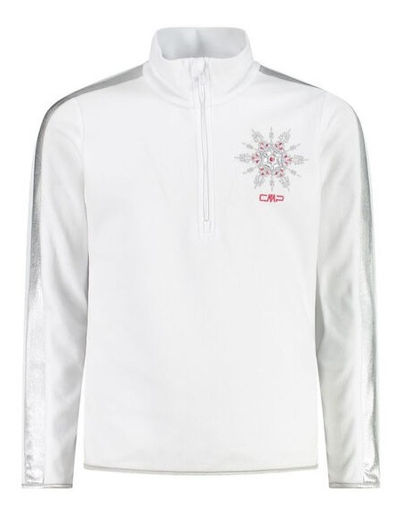CMP KID G SWEAT WHITE