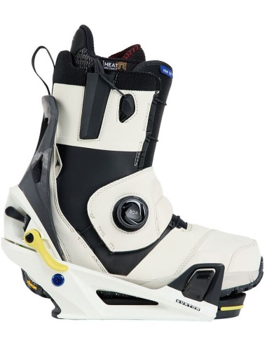 BURTON STEP ON - WHITE GRAPHIC
