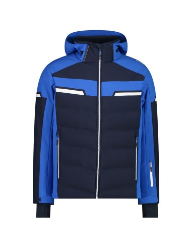 CMP MAN JKT FIX HOOD BLACK BLUE