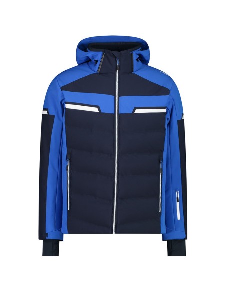 CMP MAN JKT FIX HOOD BLACK BLUE