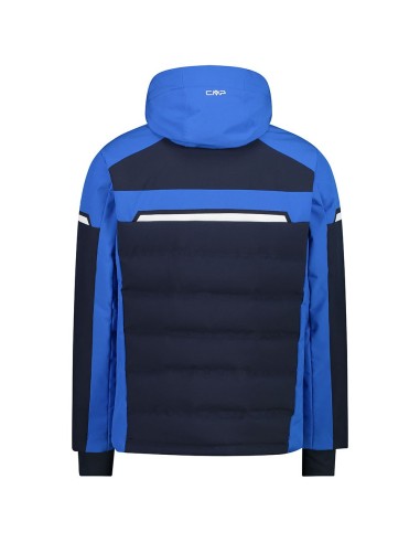 CMP MAN JKT FIX HOOD BLACK BLUE