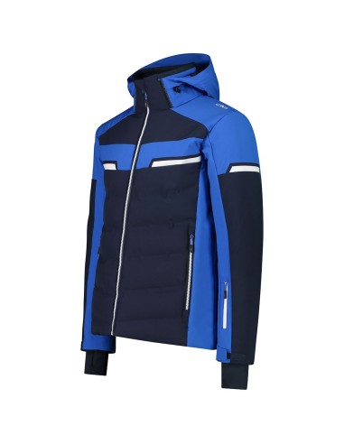 CMP MAN JKT FIX HOOD BLACK BLUE