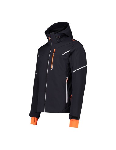 CMP MAN JKT FIX HOOD ANTHRACITE CMP MAN JKT FIX HOOD ANTHRACITE