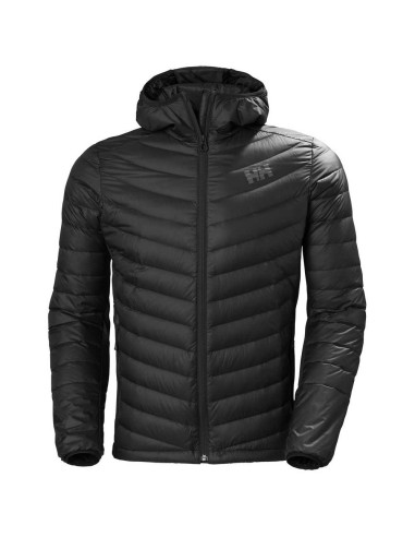 HELLY HANSEN VERGLASS HOODED DOWN HYBRID INS BLACK