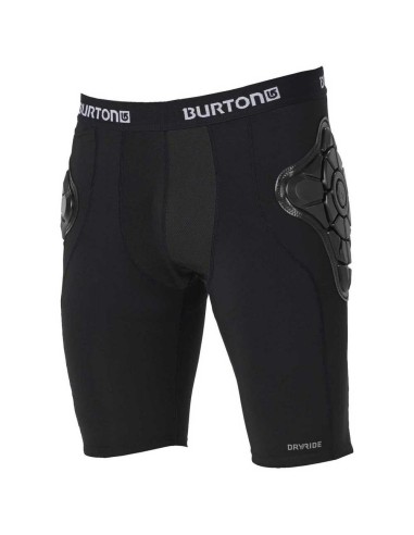 BURTON WB TOTAL IMPACT SHORT TRUE BLACK