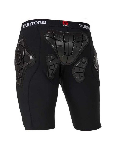 BURTON WB TOTAL IMPACT SHORT TRUE BLACK
