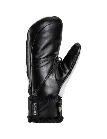 LEKI SNOWFOX 3D WOMEN MITTEN WHITE GOLD