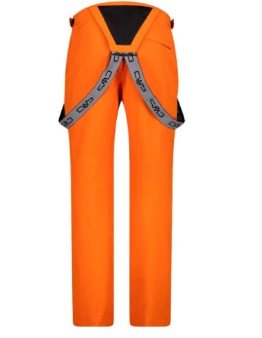 CMP MAN SKI SALOPETTE FANTA FLUO