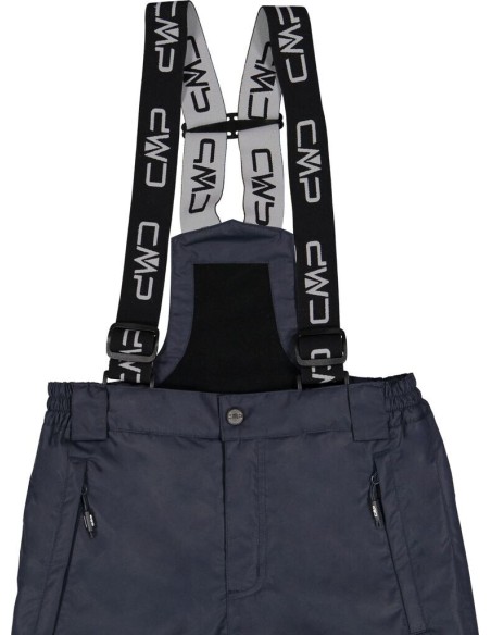 CMP KID SKI SALOPPETTE BLACK BLUE
