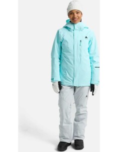 BURTON W RSRV STRCH INS JK  LIGHT TEAL 2