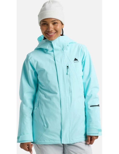 BURTON W RSRV STRCH INS JK  LIGHT TEAL